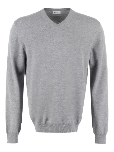 THE (Alphabet) v-neck sweater