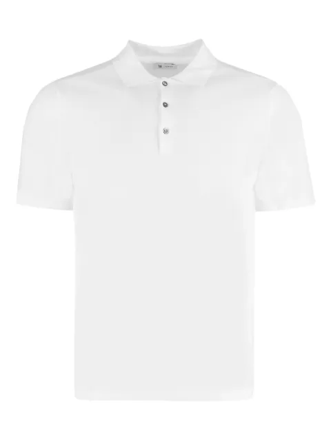 THE (Alphabet) buttoned polo shirt