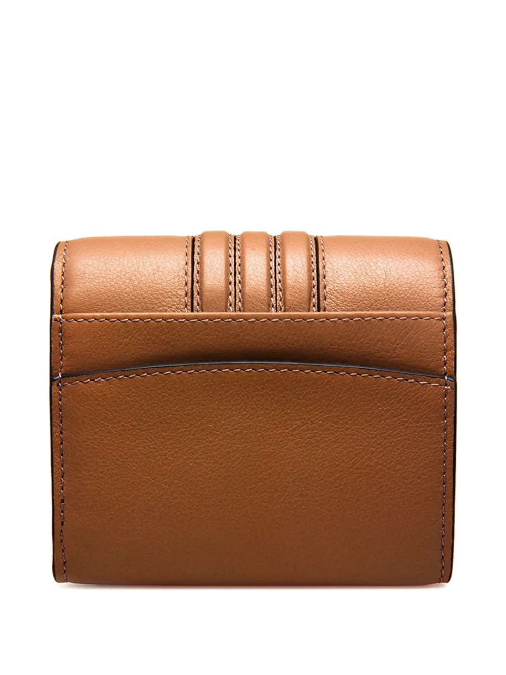 Bally Portemonnee met logodetail - Bruin