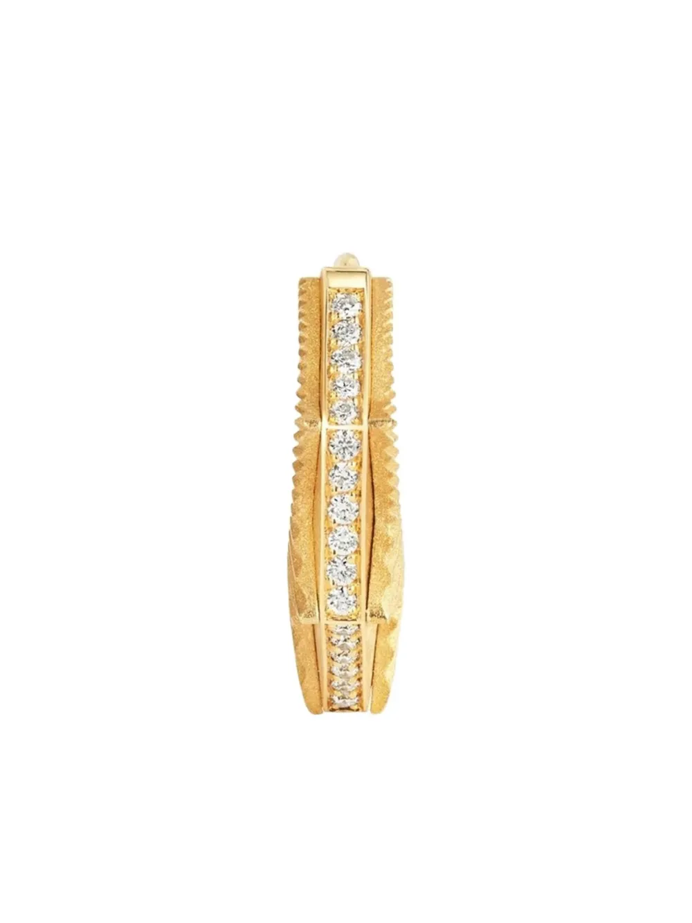 Marie Lichtenberg 18K yellow gold NYC diamond earrings | Image 2