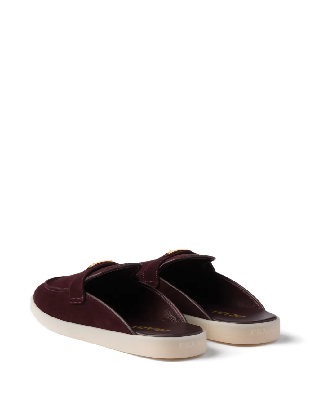 Prada Muiltjes met logo Rood