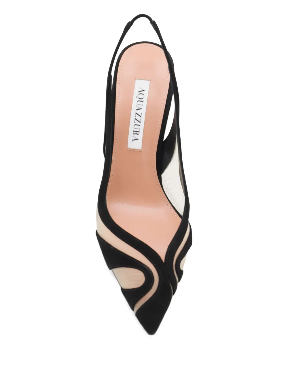Aquazzura 85mm Lune pumps Black