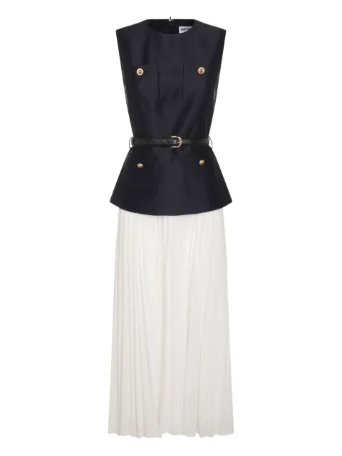 Self-Portrait sleeveless dress