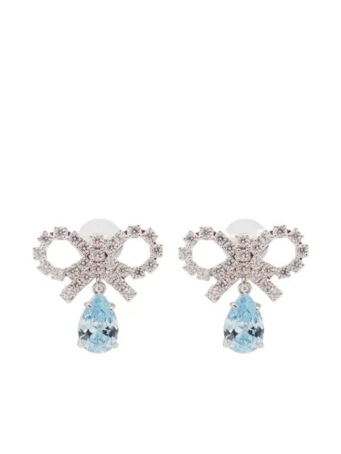 Self-Portrait mini Bow earrings