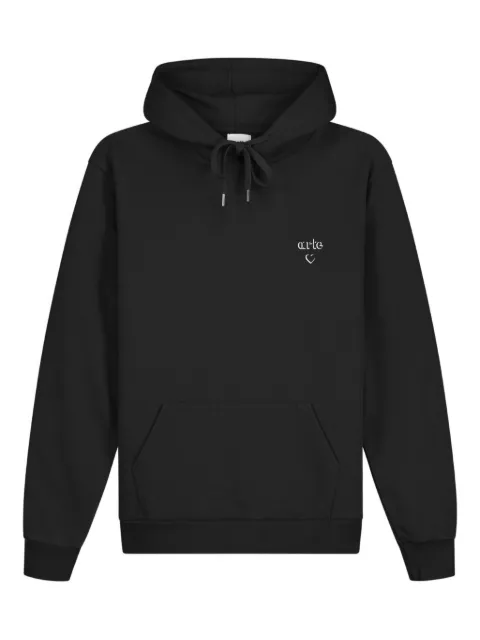 Arte Antwerp logo-print cotton hoodie