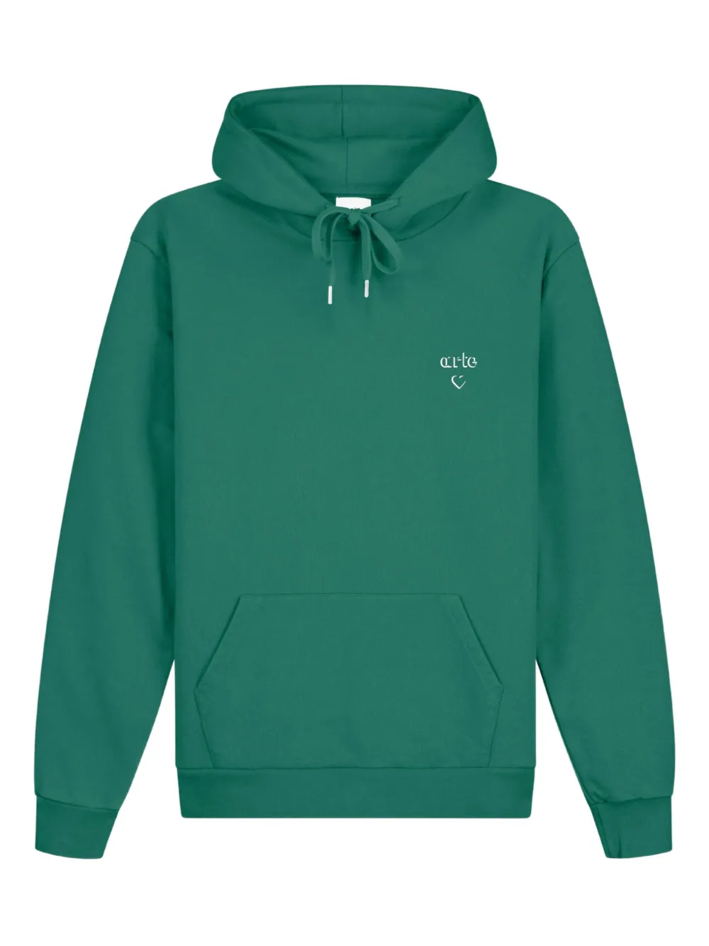 Arte Antwerp cotton hoodie | Green | Image 1