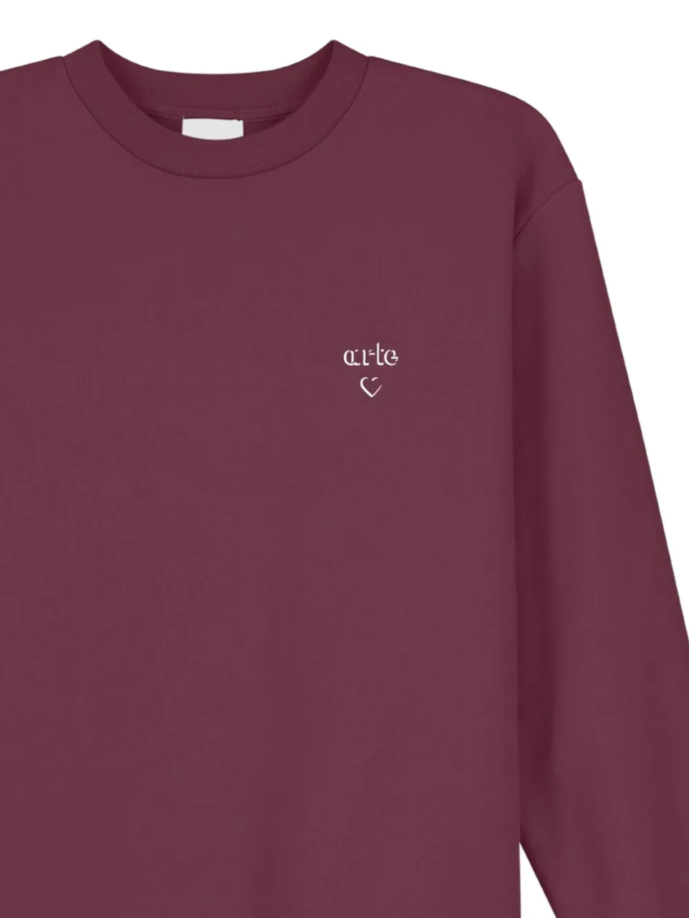 Arte Antwerp Sweater met logoprint - Rood