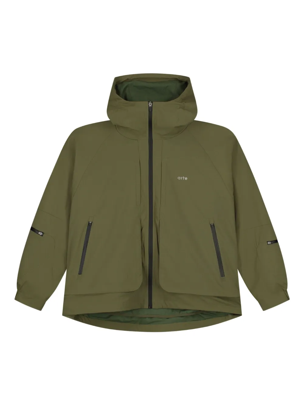 Arte Antwerp veste bomber à capuche | vert | Image 1