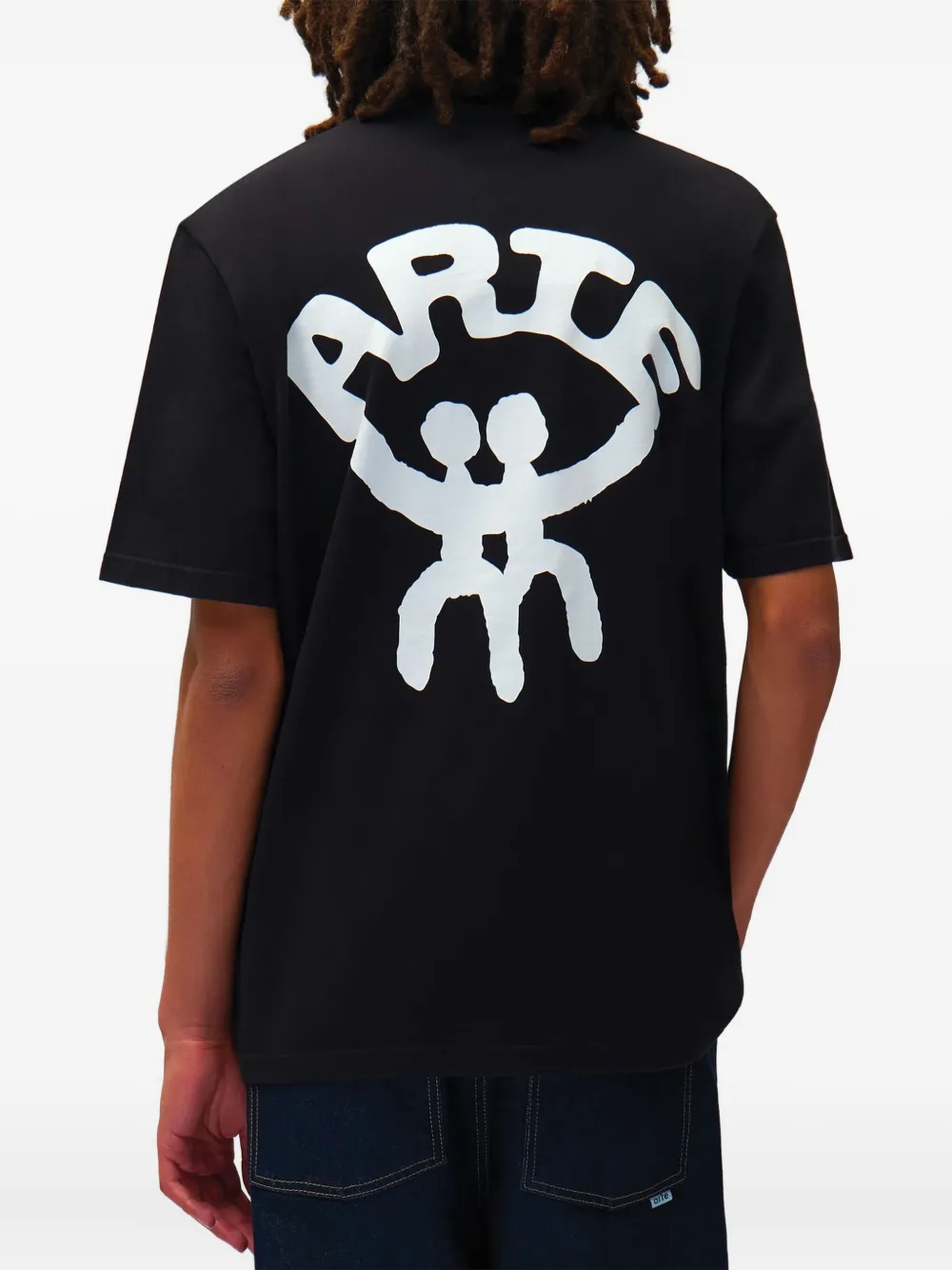 Arte Antwerp T-shirt met logoprint - Zwart