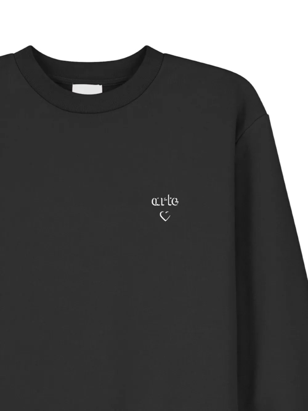 Arte Antwerp Katoenen sweater - Zwart