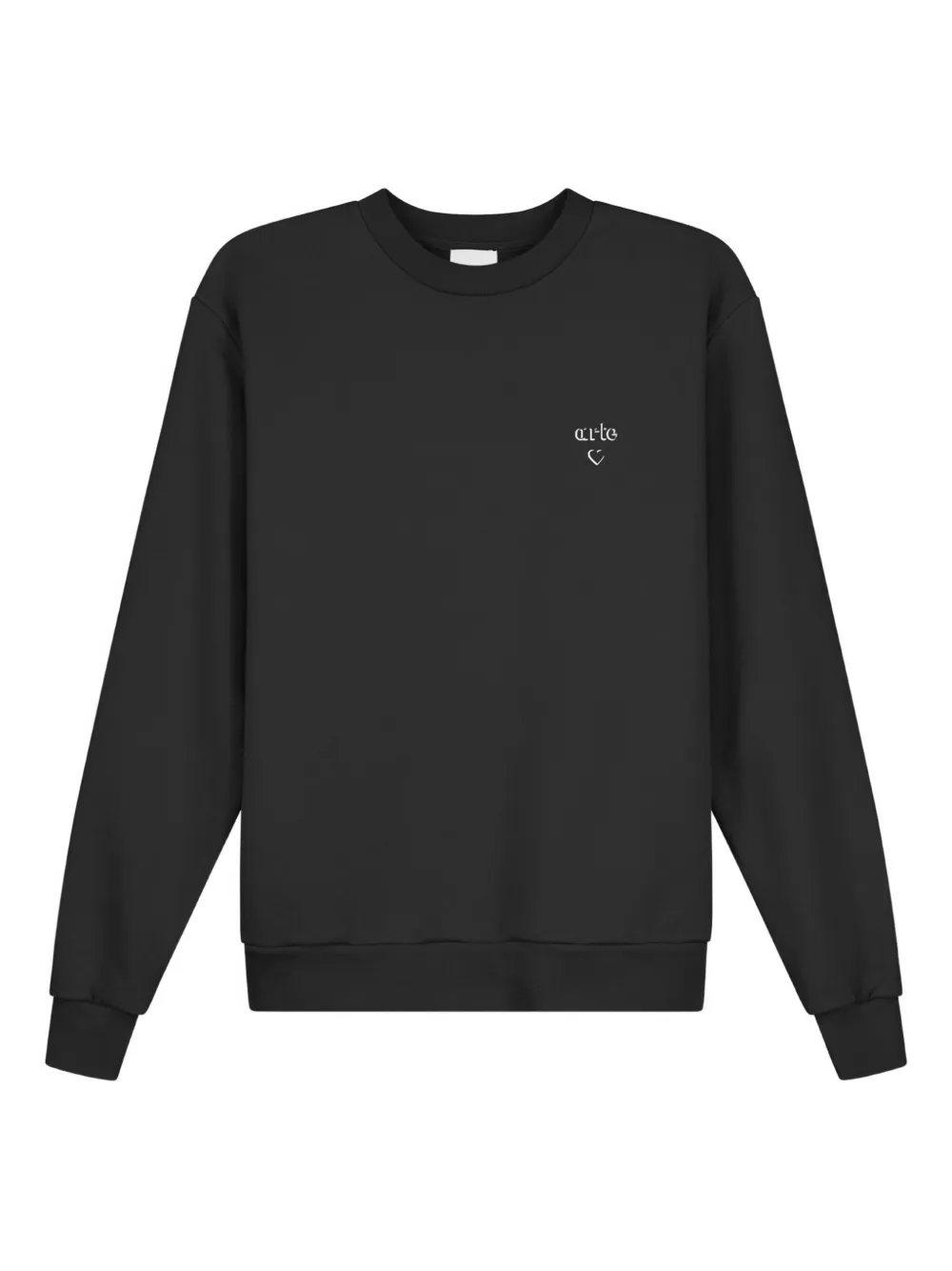 Arte Antwerp cotton sweatshirt | Black | Image 1