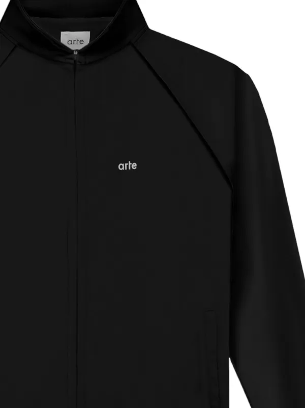 トップス arte antwerp Arte Antwerp zip-up Sweatshirt | Black | FARFETCH