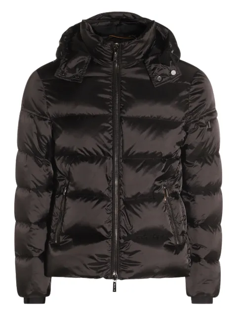 Moorer quilted hooded puffer jacket