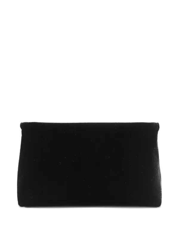 TOM FORD ベルベットクラッチバッグ | ブラック | FARFETCH JP