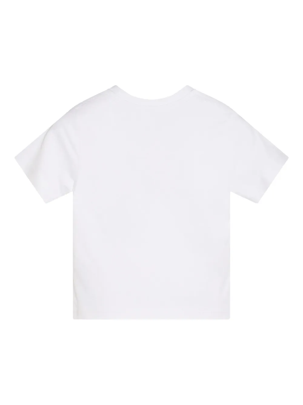 Burberry Kids T-shirt met beerprint Wit