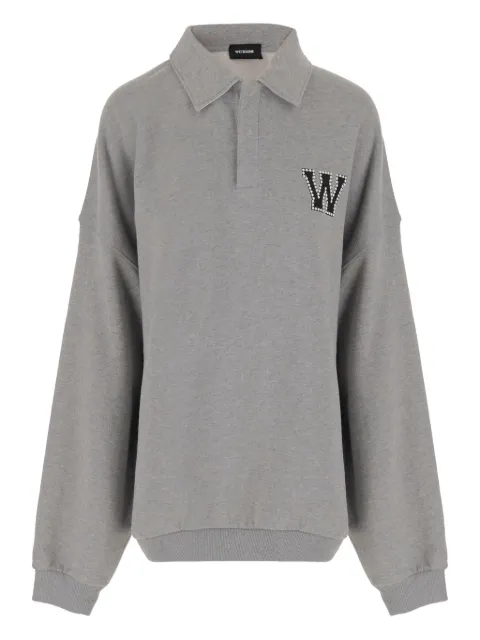 We11done playera tipo polo con detalles del logo