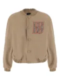 We11done cotton-blend bomber jacket - Neutrals