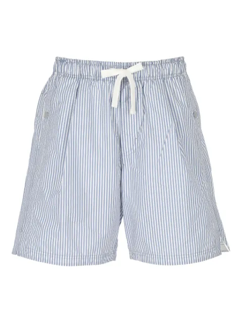 Stone Island striped drawstring shorts