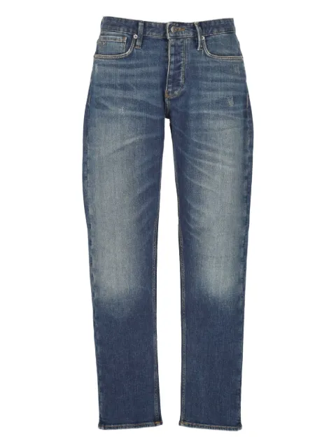 Emporio Armani distressed jeans