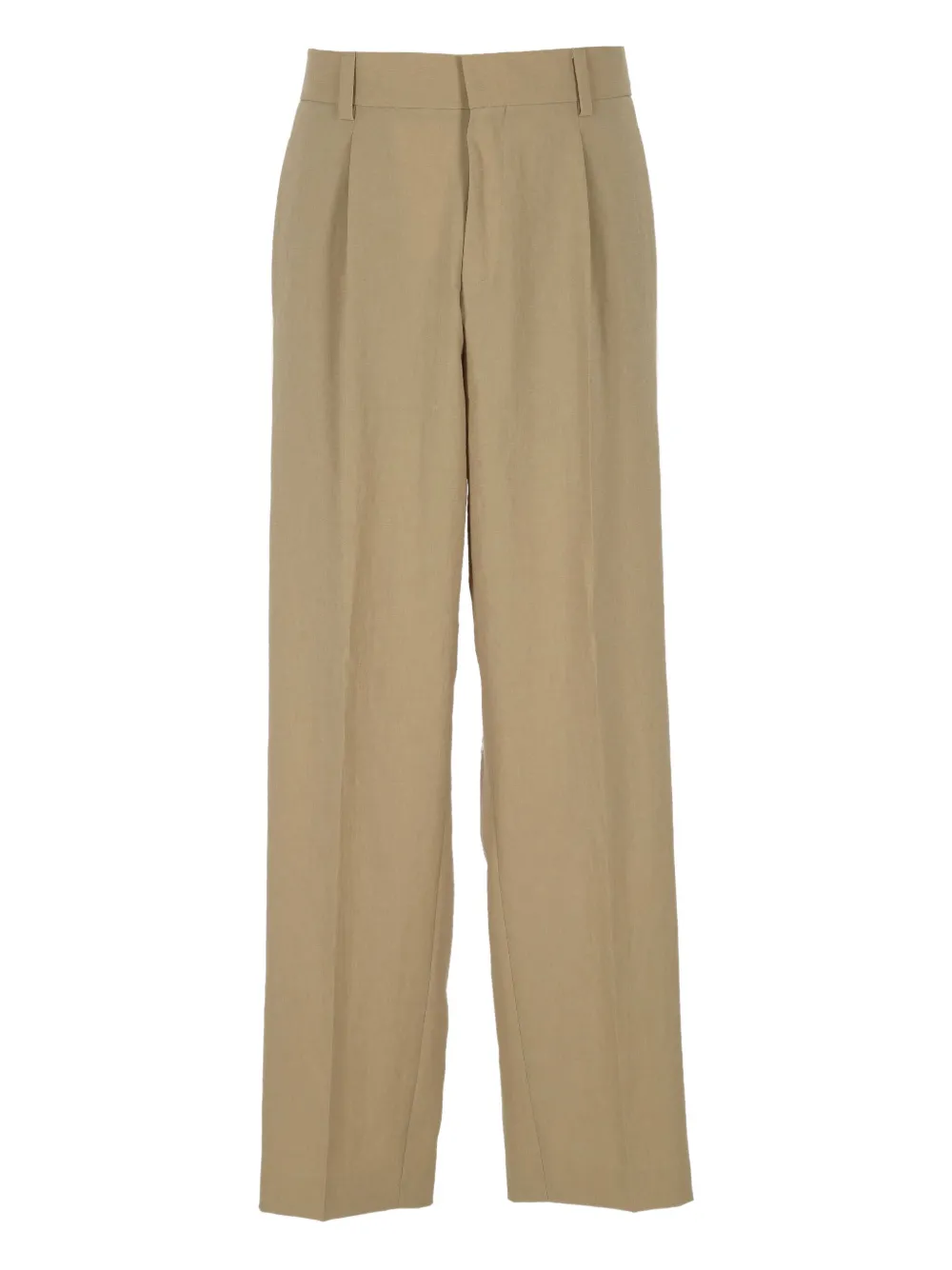 HUGO pantalon ample à design plissé | tons neutres | Image 1