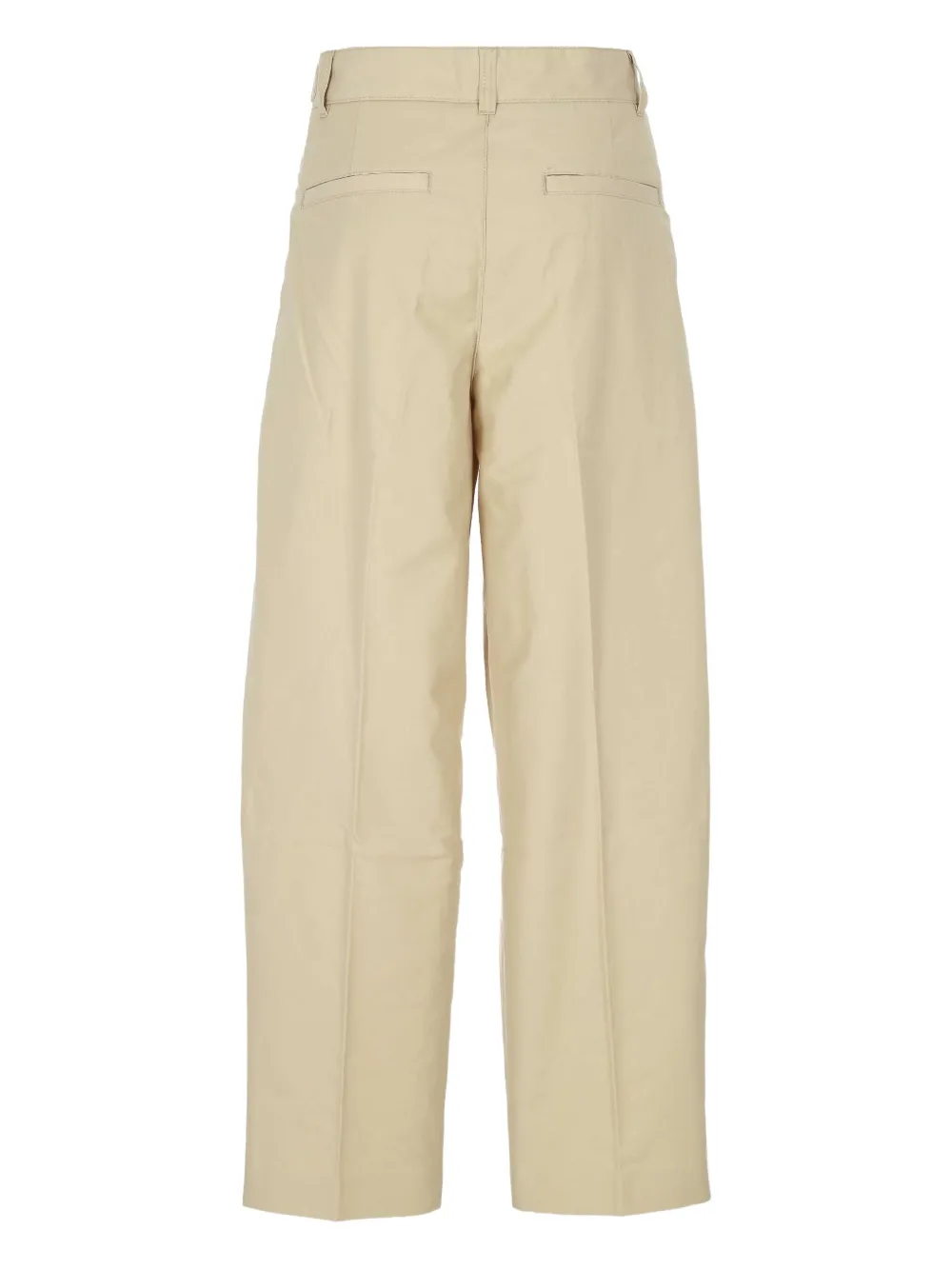 HUGO Broek met geplooide voorkant - Beige