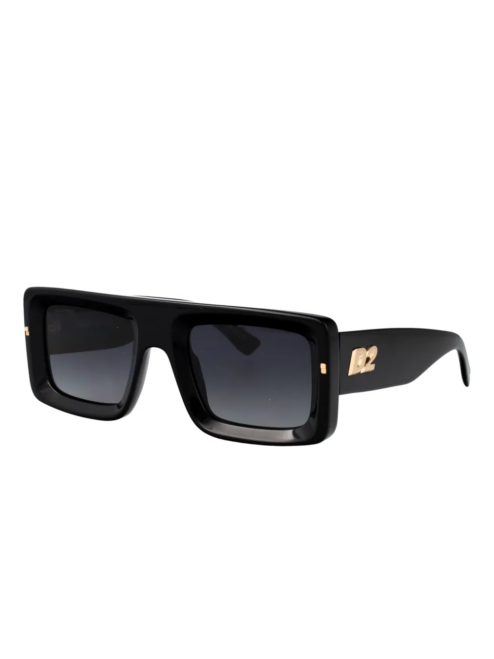 DSQUARED2 EYEWEAR square-frame acetate sunglasses Zwart
