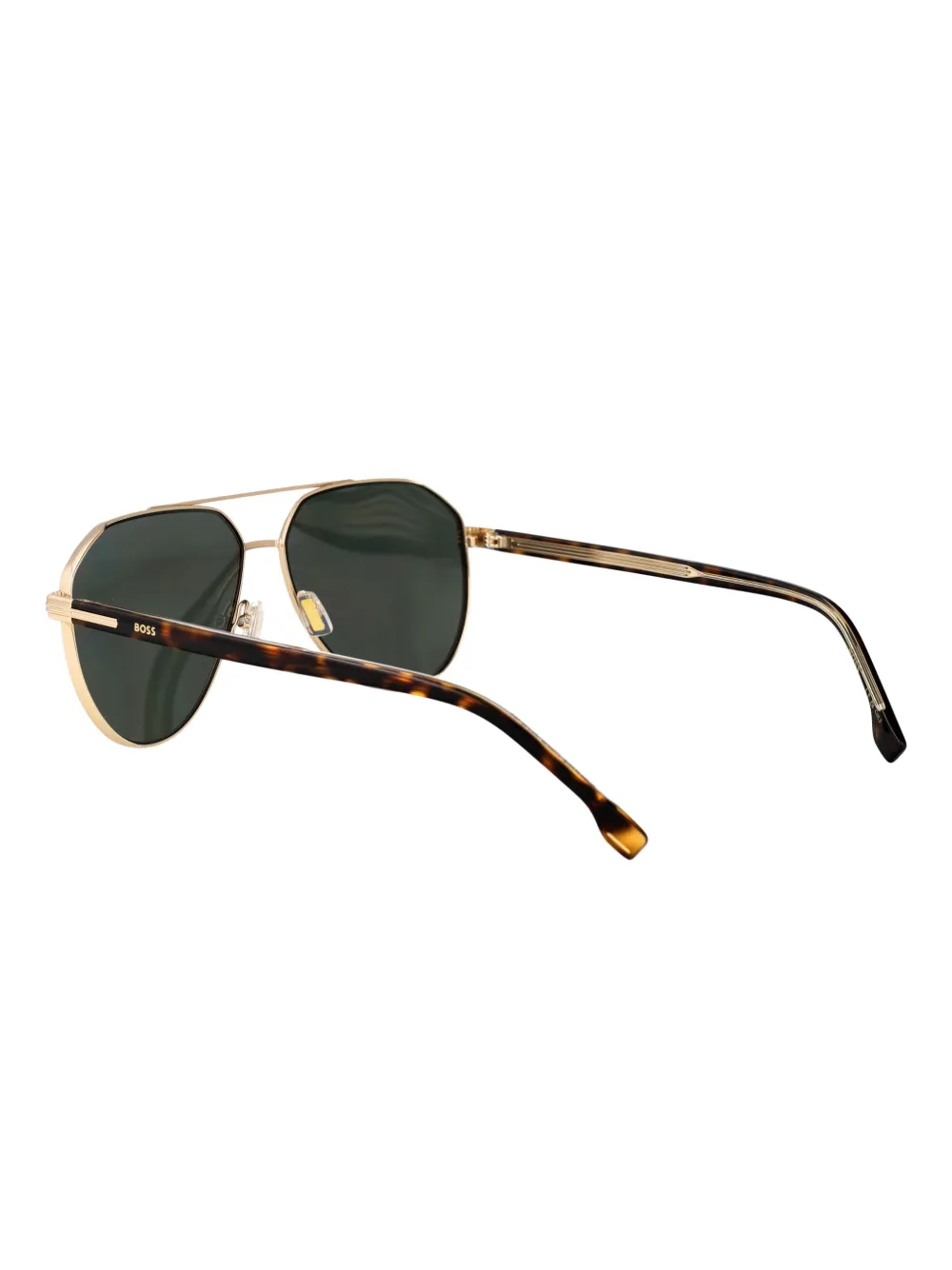 BOSS 1747 S zonnebril met piloten montuur Goud