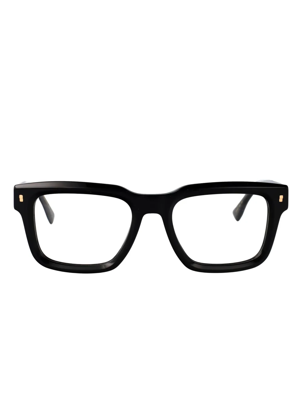 DSQUARED2 EYEWEAR Bril met vierkant montuur Zwart