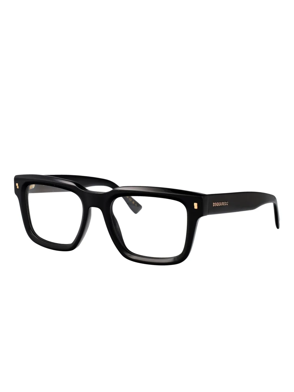 DSQUARED2 EYEWEAR Bril met vierkant montuur Zwart