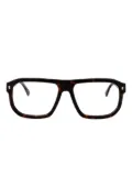 DSQUARED2 EYEWEAR D2 0146 rectangle glasses - Brown