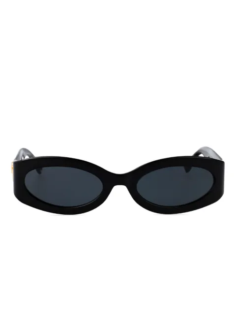 DSQUARED2 EYEWEAR logo-plaque oval-frame sunglasses