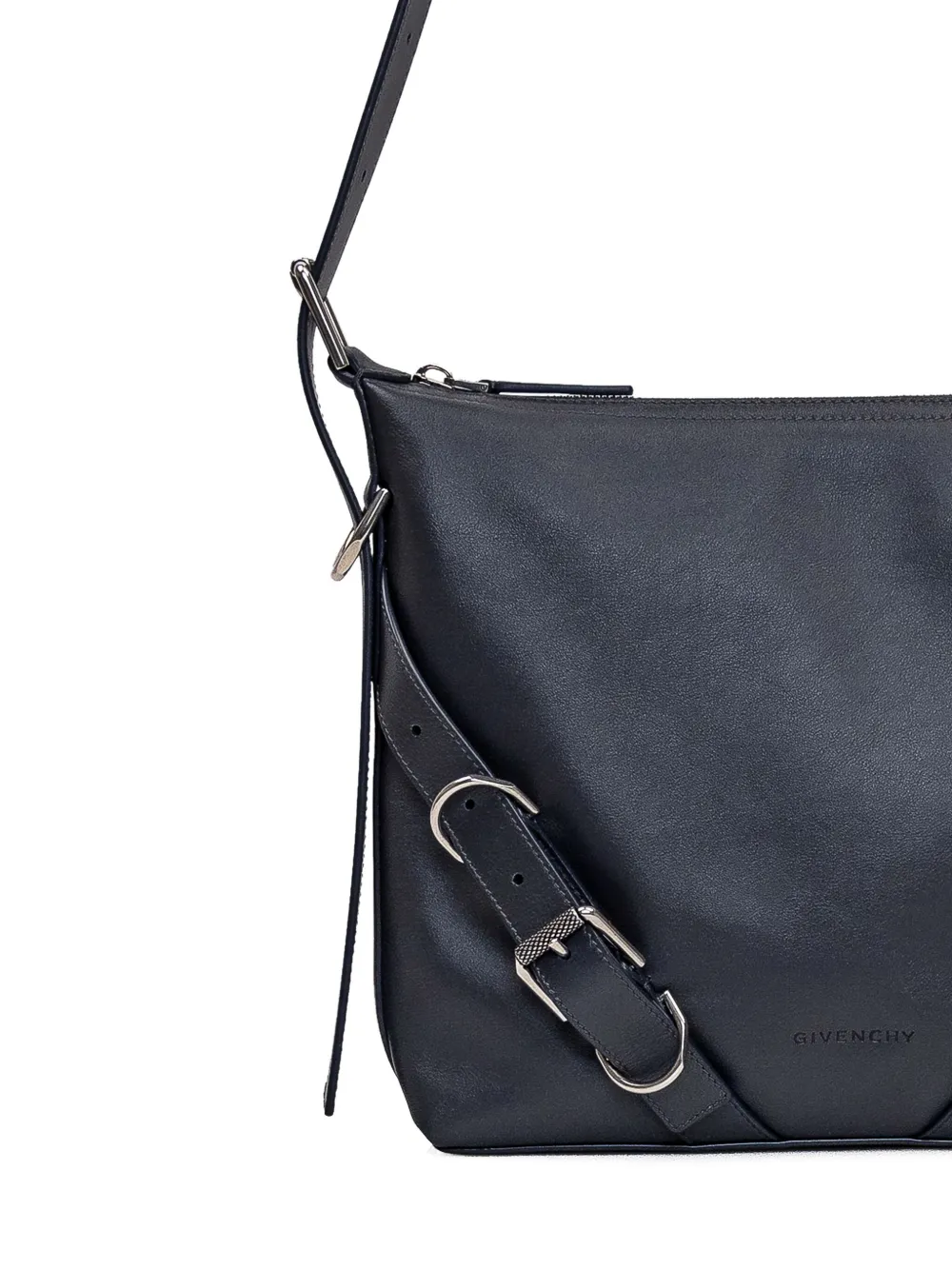 Givenchy Voyou schoudertas met gespdetail Grijs