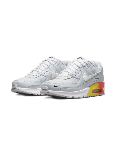 Nike Kids Air Max 90 "Pure Platinum Cosmic Clay Lightning White" sneakers