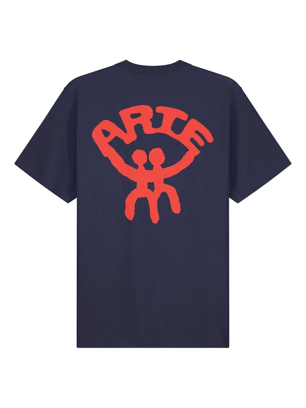 Arte Antwerp T-shirt met grafische print Blauw