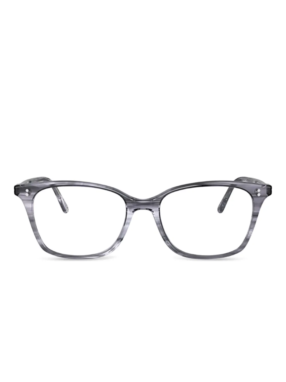 Oliver Peoples Eckige Addilyn Brille - Blau