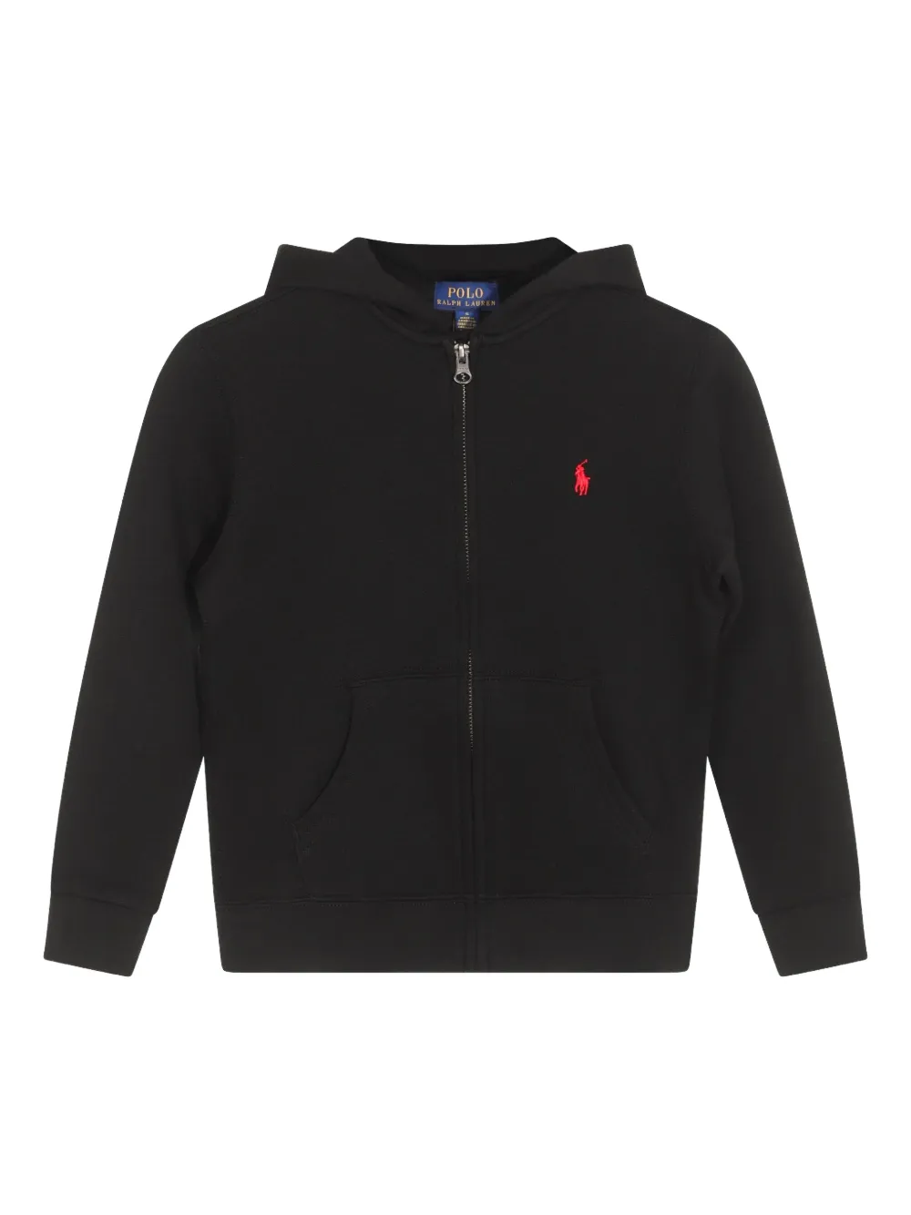 POLO RALPH LAUREN KIDS Hoodie met rits Zwart
