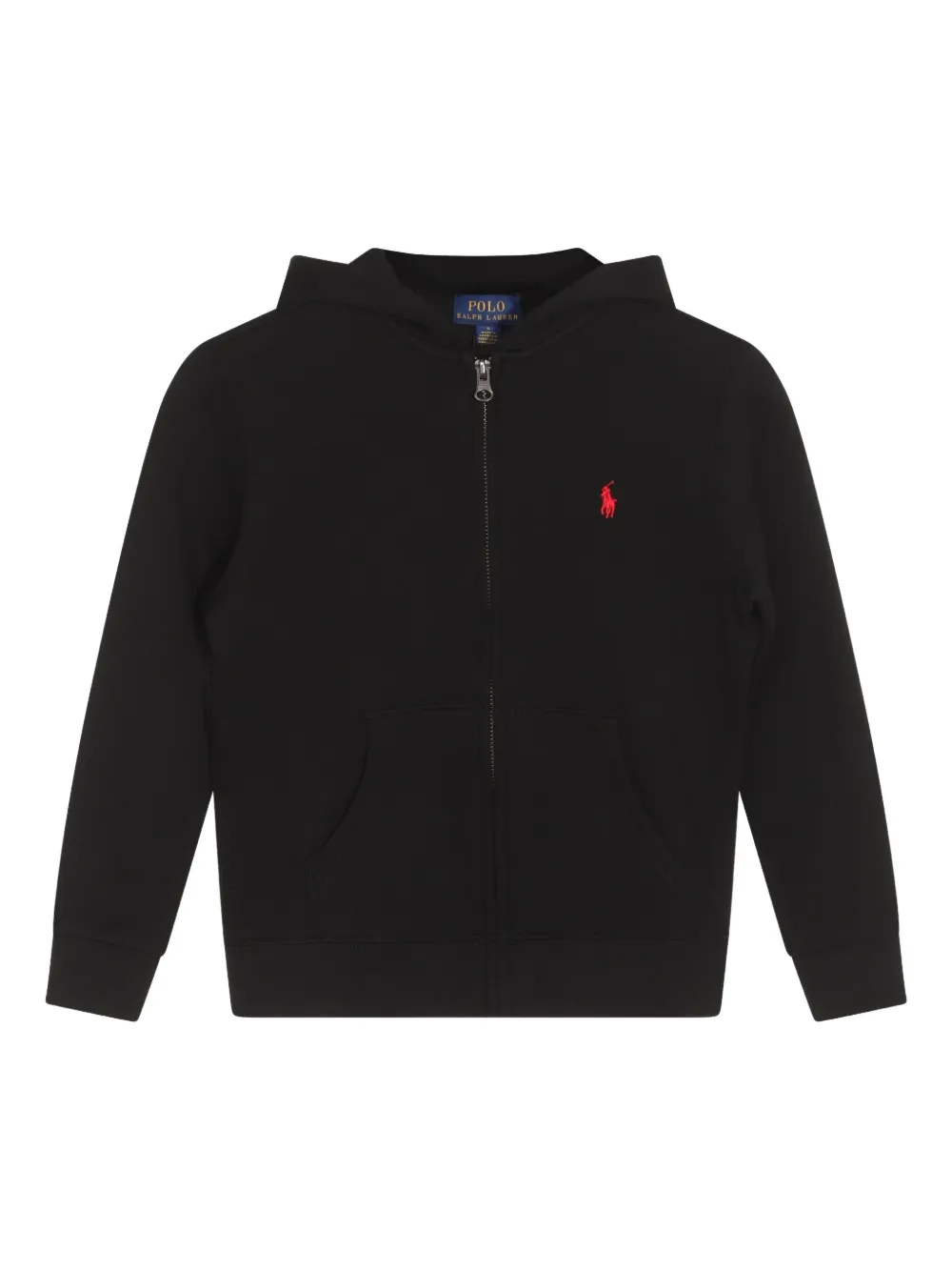 POLO RALPH LAUREN KIDS Hoodie met rits Zwart