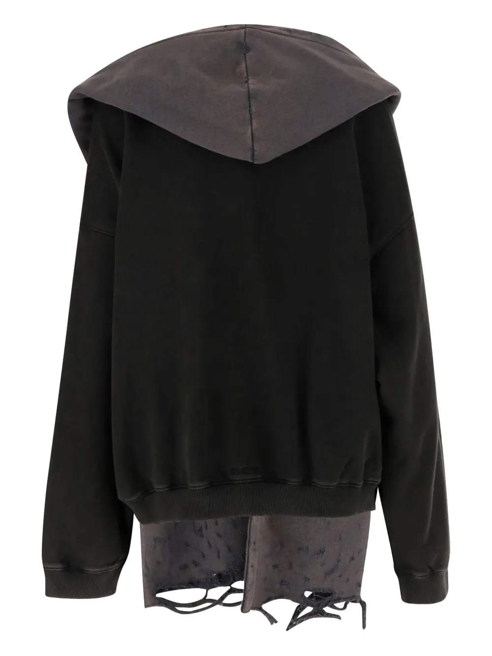 We11done distressed-effect hoodie | Hoodies | Image 2