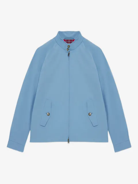 Baracuta جاكيت ببطانة كاروهات وسحاب أمامي