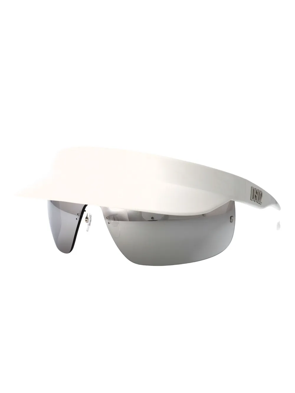 DSQUARED2 EYEWEAR visor shield-frame sunglasses Wit