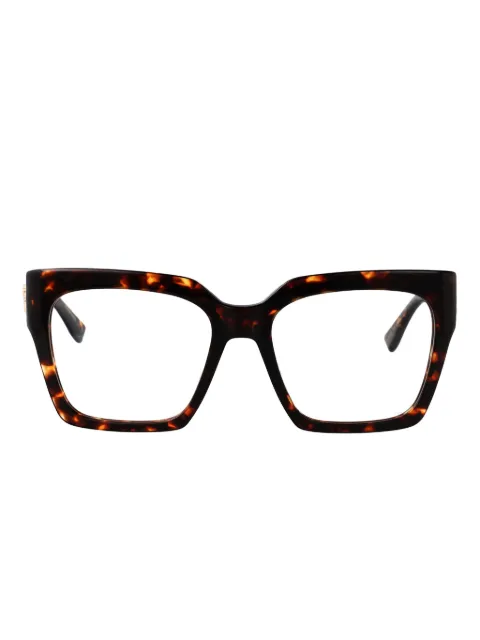 DSQUARED2 EYEWEAR lentes con armazón cuadrada estilo carey