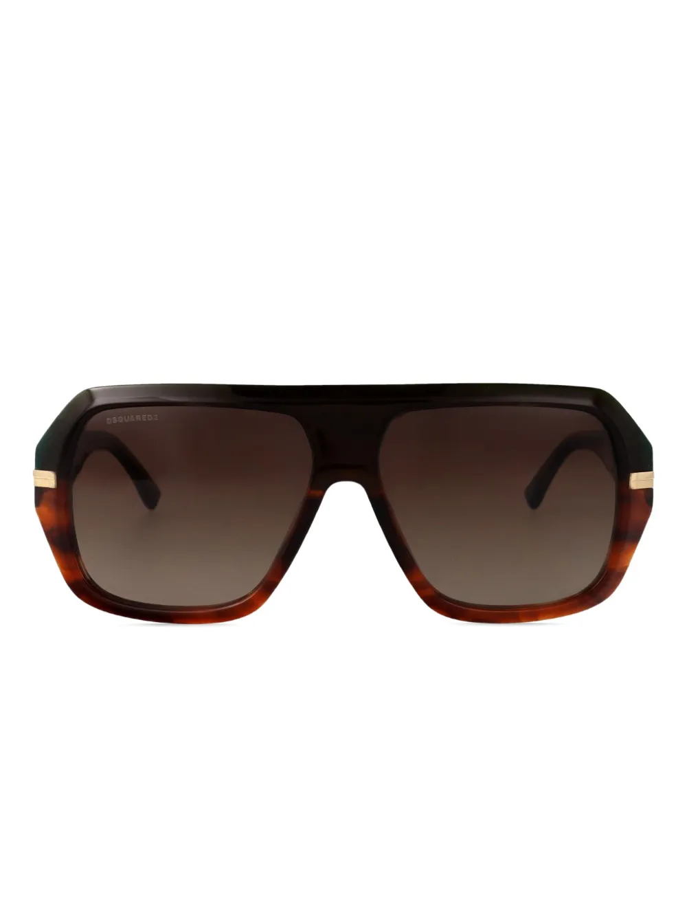 DSQUARED2 EYEWEAR Zonnebril met piloten montuur Bruin