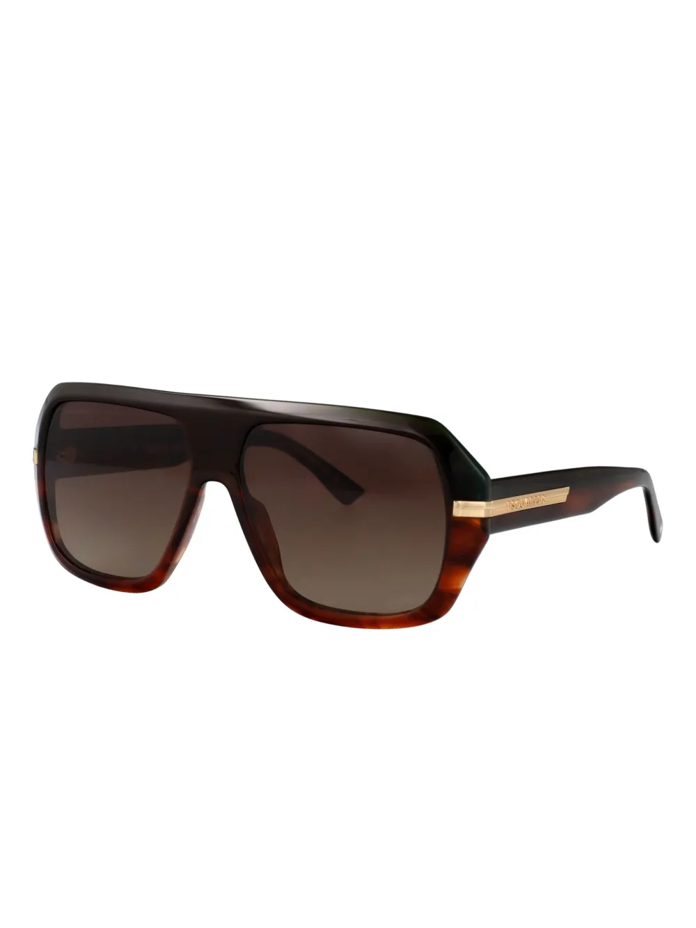 DSQUARED2 EYEWEAR Zonnebril met piloten montuur Bruin