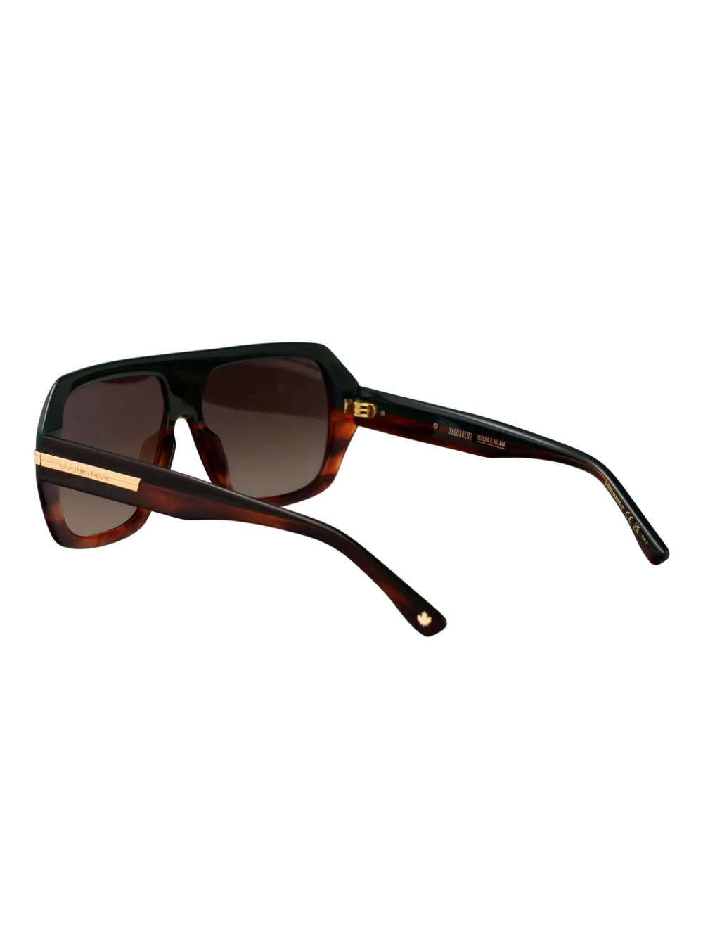 DSQUARED2 EYEWEAR Zonnebril met piloten montuur Bruin