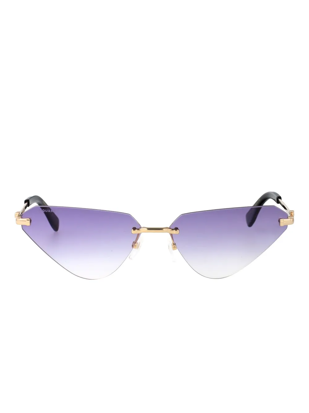 DSQUARED2 EYEWEAR geometric-frame sunglasses Goud