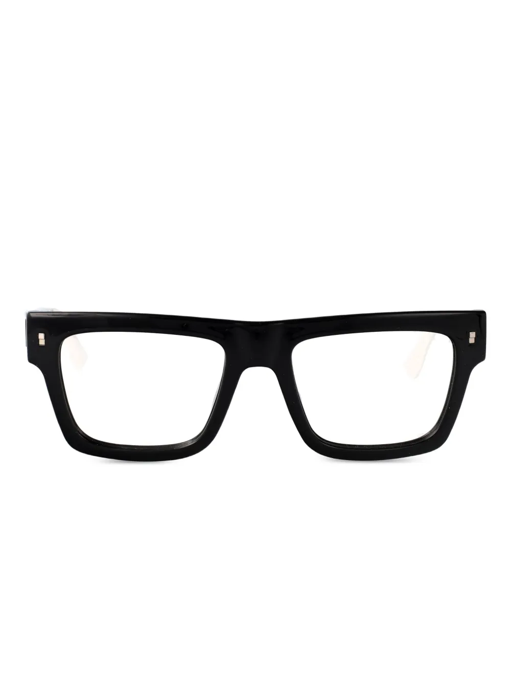DSQUARED2 EYEWEAR Icon square-frame glasses | Black | Image 1