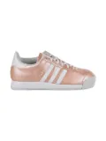 adidas Kids three-stripe metallic trainers - Pink