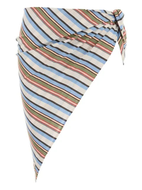 Prada striped sarong