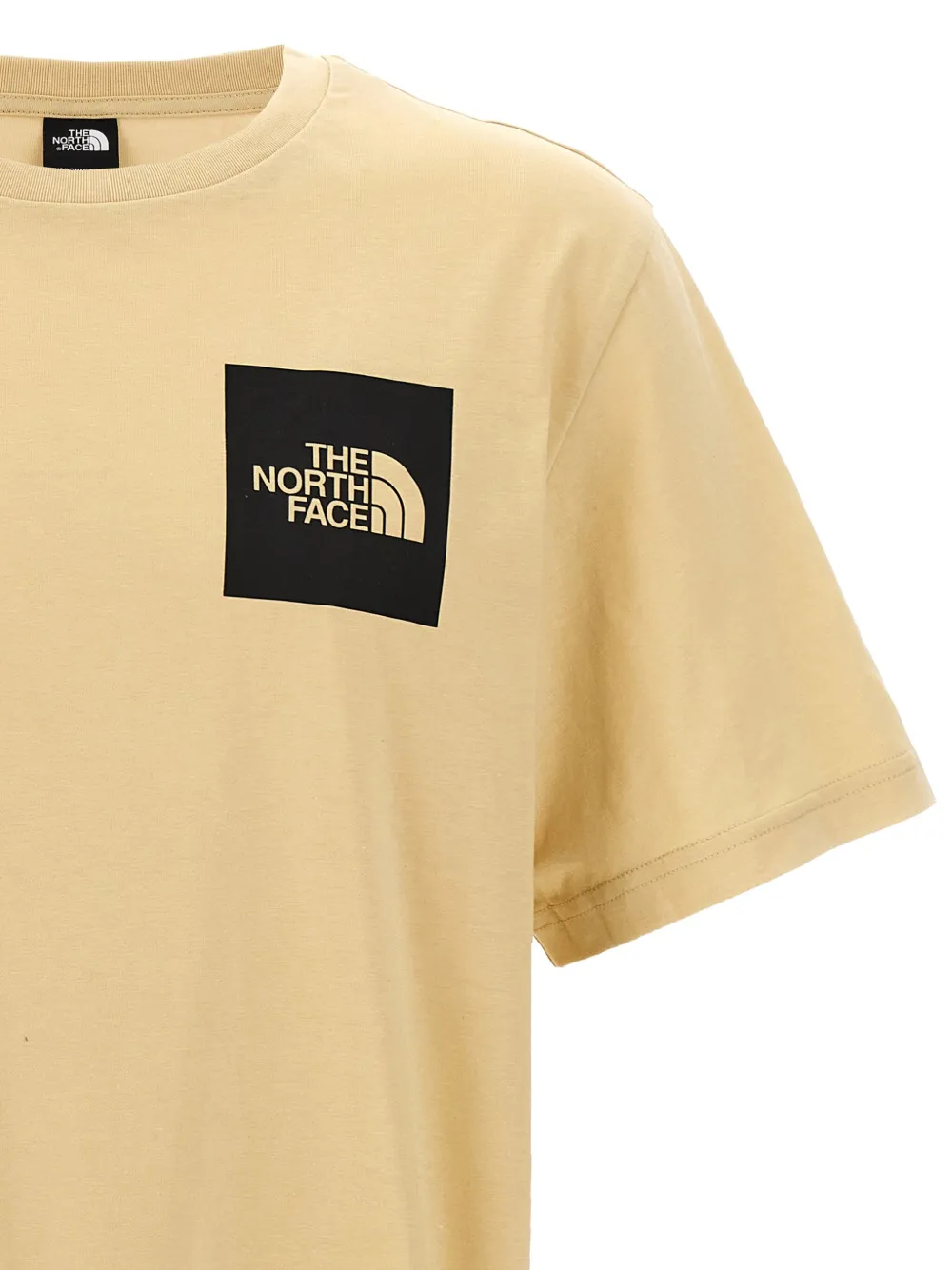 The North Face T-shirt met ronde hals Beige