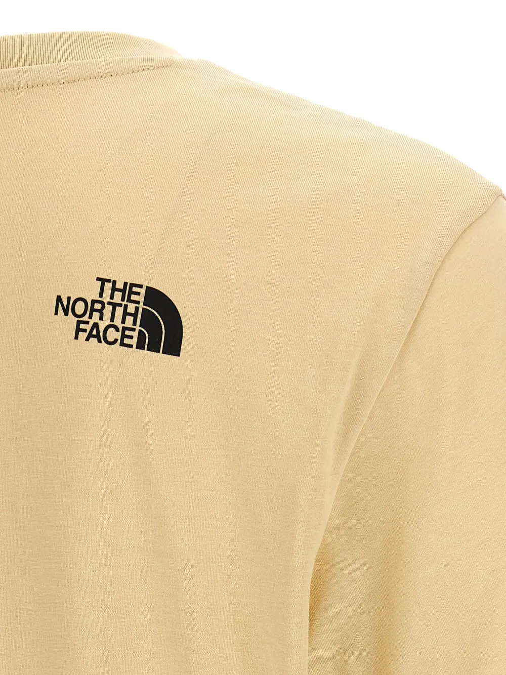 The North Face T-shirt met ronde hals Beige